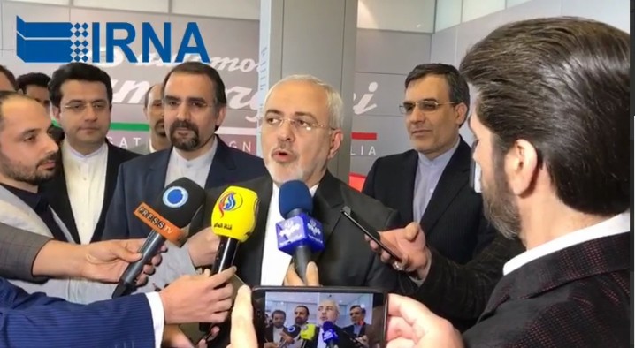 ظریف: خواستار ادامه روند سیاسی حل مسئله سوریه هستیم