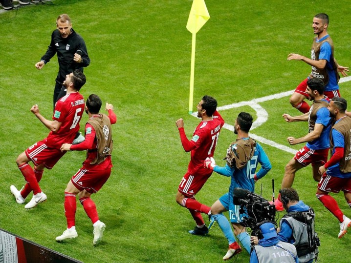 انعکاس بازی خوب ایران مقابل اسپانیا در رسانه های جهان