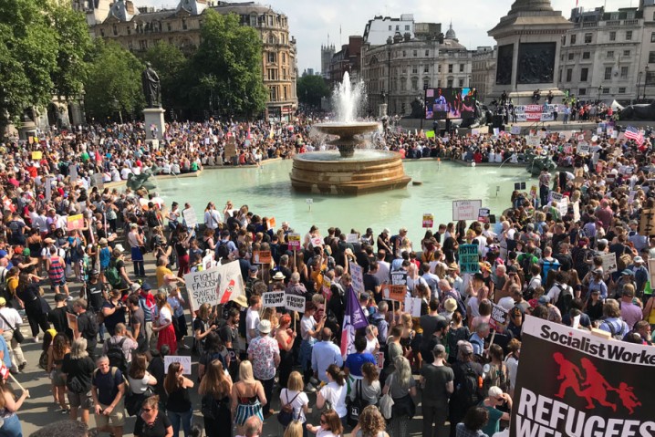 ترامپ مایه ننگ و فلاکت جهان است