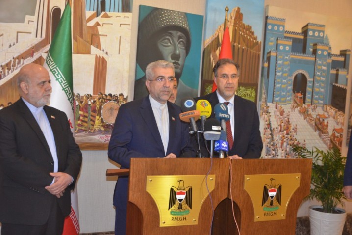 Iran, Iraq to cooperate in energy, water, sewage treatment: Min