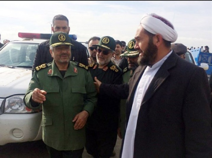 فرمانده کل سپاه بار دیگر وارد مناطق سیل زده گلستان شد