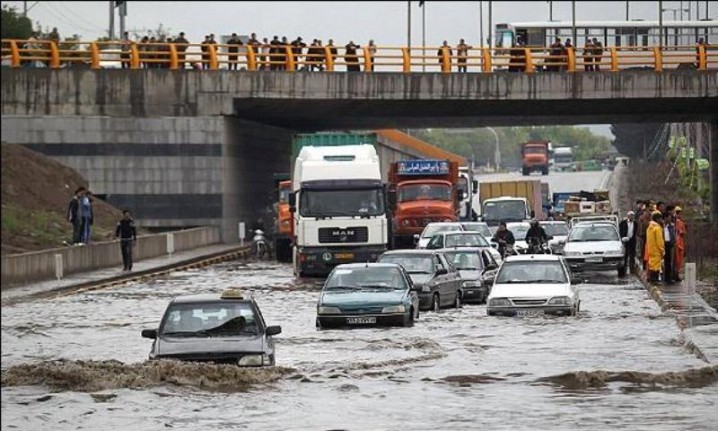 بارندگی شدید در خراسان رضوی موجب آبگرفتگی شد