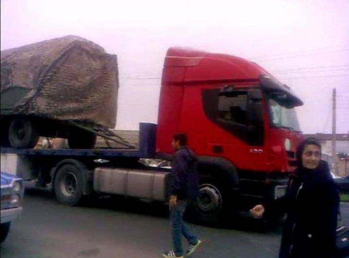 سامانه موشکی اس سیصد(S-300) روس از طریق بندر انزلی وارد ایران شد