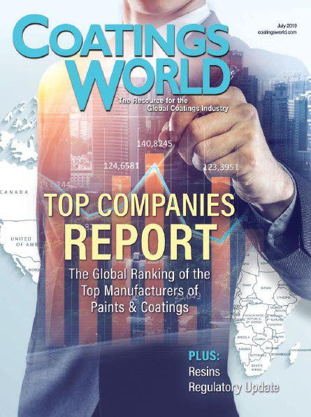  نشریه Coatings World - جولای 2019