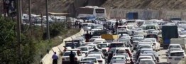ترافیک سنگین در برخی محورهای مواصلاتی کشور