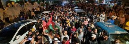 خشم فلسطین از تروریسم دولتی رژیم صهیونیستی / مردم در حمایت از رهبران مقاومت راهپیمایی کردند