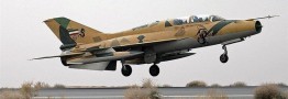 یک فروند هواپیمای جنگنده در اصفهان سقوط کرد