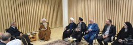  رئیس&zwnj;جمهور با آیت&zwnj;الله جوادی آملی دیدار کرد