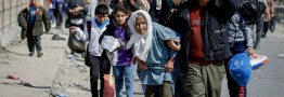 دیده&zwnj;بان حقوق بشر: کوچ اجباری فلسطینیان غزه توسط اسرائیل، جنایت جنگی است