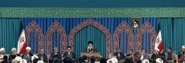 شرکت&zwnj;کنندگان در مسابقات بین&zwnj;المللی قرآن کریم با رهبر انقلاب دیدار کردند