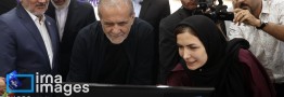 حضور سرزده رئیس&zwnj;جمهور در خبرگزاری ایرنا