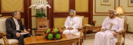 تخت&zwnj;روانچی با وزیر امور خارجه عمان دیدار کرد