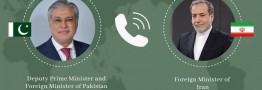 روابط دوجانبه و تحولات منطقه&zwnj;ای محور رایزنی تلفنی وزرای خارجه ایران و پاکستان