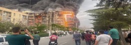 ۱۱ کشته و ۴١ مصدوم در حریق پاساژ تجاری اندیشه شهریار
