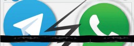 تلگرام یا واتس&zwnj;آپ؟