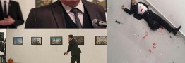 جسد قاتل سفیر روسیه روی زمین مانده است