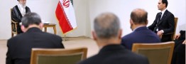 دیدار رئیس جمهور ترکمنستان و هیئت همراه با رهبر انقلاب