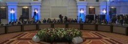 چهارمین دورمذاکرات آستانه با تلاش ستودنی ایران وروسیه در حال برگزاراست