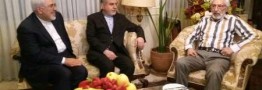 عیادت محمدجواد ظریف و سیدرضا صالحی امیری از استاد مشایخی