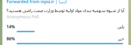 مهم / 86 درصد تولید کنندگان صنعت پلیمر از شیوه سهمیه بندی مواد اولیه ناراضی اند 