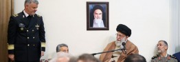 فرمانده معظم کل قوا خطاب به فرماندهان و مسوولان نیروهای دریایی ارتش تاکید کردند: با همت، ابتکار و اقدام، حرکت پرشتاب را ادامه دهید.
