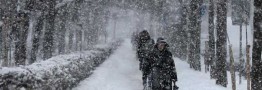 برف و سرما در تهران یک کشته و 138 مصدوم برجا گذاشت